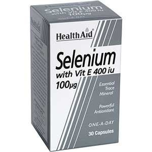 Selenium 100ug & Vitamin E 400iu 30tabs