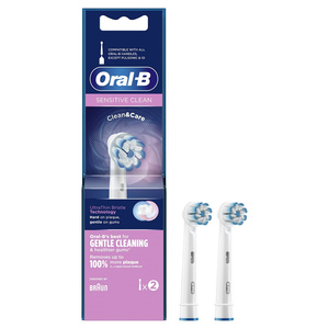 Sensitive Clean Ανταλλακτικές Κεφαλές Ηλεκτρικής Οδοντόβουρτσας, 2 τμχ