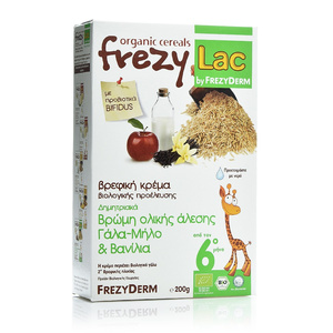Bio Cereal Βρώμη-Γάλα-Μήλο-Βανίλια 200g