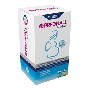 Pregnall Bio-Lact Για την Διάρκεια της Εγκυμοσύνης & του Θηλασμού 60Tabs + 30Caps