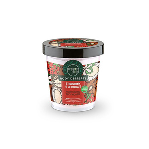 Organic Shop Body Dessert Φράουλα & Σοκολάτα Ενυδατική Mousse Σώματος 450ml