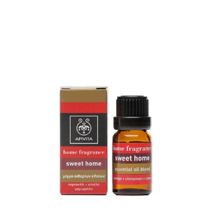 Essential Oil Blend Sweet Home Μίγμα Αιθέριων Ελαίων Πορτοκάλι, Κανέλλα & Γαρύφαλλο 10ml