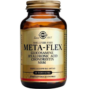 Meta-Flex Glucosamine Hyaluronic Acid Chondroitin Msm 60tabs
