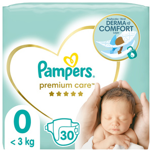 Premium Care Πάνες Μέγεθος 0 Micro (1-2,5 kg) 30τμχ