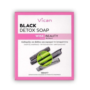 Wise Beauty Black Detox Soap 125g