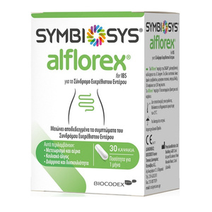 Symbiosys Alflorex 10mg Για το Ευερέθιστο Έντερο 30Caps