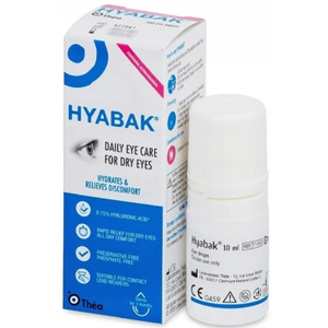 Hyabak Οφθαλμικές Σταγόνες 0.15% 10ml