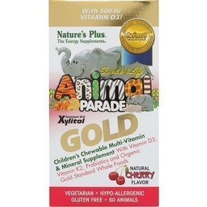 Animal Parade Gold Cherry Chewable 60tabs