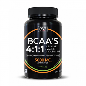 BCAAS 4:1:1 & Glutamine 5000mg 180tabs