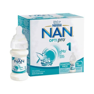 Promo Nan Optipro 1 Γάλα Έτοιμο Προς Κατανάλωση Από Τη Γέννηση 6Χ70ml