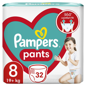 Pants Πάνες - Βρακάκι Μέγεθος 8 Jumbo (19+kg) 32τμχ