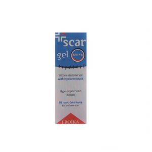 Scar Gel Extra - Τζελ Σιλικόνης Ελαστομερών Με Υαλουρονικό Οξύ Για Υπετροφικές Ουλές Και Χηλοειδή 30ml