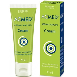 Boderm Acmed Azelaic Acid Αναπλαστική Κρέμα Προσώπου Κατά Της Ακμής Για Λιπαρές Επιδερμίδες 75ml