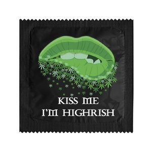 Kiss Me Im Highrish - Προφυλακτικό 1τμχ