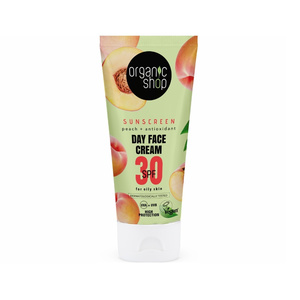 Organic Shop Αντηλιακή Κρέμα Προσώπου SPF30 Για Λιπαρή Επιδερμίδα 50ml