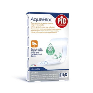 Solution Aquablock Αυτοκόλλητα & Αδιάβροχα Επιθέματα 8 X 10cm 5τμχ