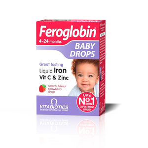 Feroglobin Baby Drops Υγρό Συμπλήρωμα Διατροφής Για Βρέφη 30ml