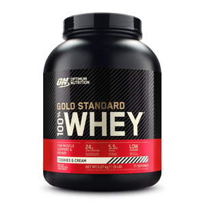 Gold Standard 100% Whey Πρωτεΐνη - Cookies & Cream 2.270kg