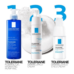 Toleriane Double Cleanser Αφρώδες Gel Καθαρισμού Προσώπου Για Ευαίσθητο Δέρμα 400ml