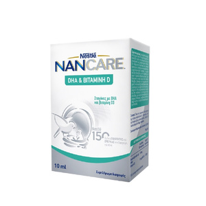 Nancare Σταγόνες Mε DHA & Βιταμίνη D3 10ml