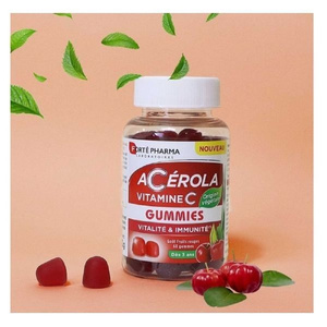 Acerola Vitamin C Gummies 60 Ζελεδάκια