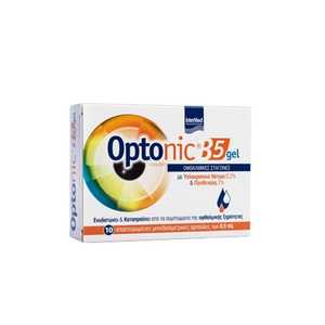 Optonic B5 Gel Οφθαλμικές Σταγόνες Για Ξηροφθαλμία 10 Αμπούλες Χ 5ml