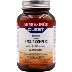 Vitamin Mega B Complex 60 & 30tabs