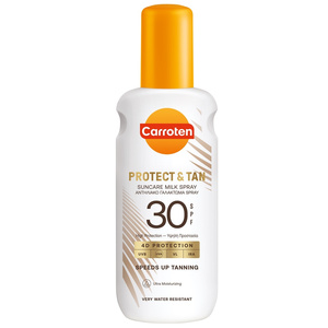 Tan & Protect Αντηλιακό Γαλάκτωμα Spray SPF30 200ml