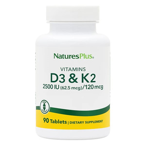 Vitamins D3 & K2 2500iu 90tabs