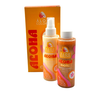 Promo Aloha Exotic Repairing Invisible Dry Oil 150ml & Invisible Oil Mist 150ml