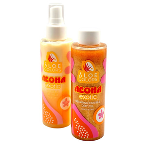 Promo Aloha Exotic Repairing Invisible Dry Oil 150ml & Invisible Oil Mist 150ml