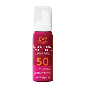 Daily Defence Αντηλιακή Κρέμα Προσώπου Mousse SPF50 Cancer Awareness 75ml