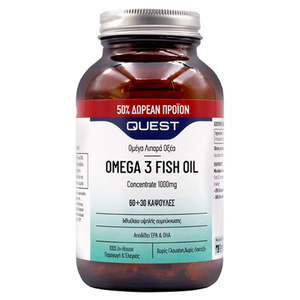 Omega 3 Fish Oil 1000mg 60+30Caps