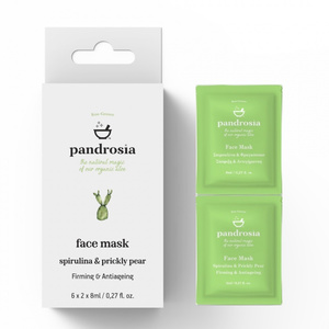 Spiroulina & Prickly Pear Face Mask - Firming & Anti-Αgeing 2*8ml