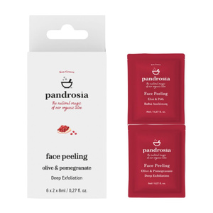 Pomegranate & Olive Oil Face Peeling Mask Deep Exfoliation 2*8ml