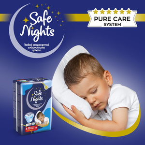 Safe Nights Kids Pants Boy 4-10 Χρονών 20-35kg 14τμχ