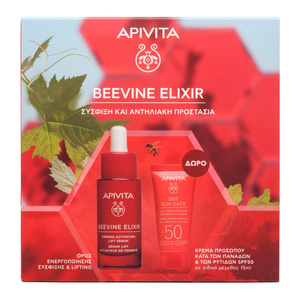 Promo Beevine Elixir Ορός Ενεργοποίησης Σύσφιξης 30ml & Δώρο Bee Sun Safe Κρέμα Προσώπου SPF50 15ml