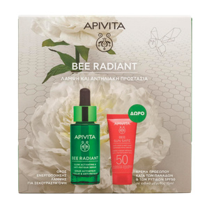 Promo Bee Radiant Serum 30ml & Bee Sun Safe Anti-Spot & Anti-Age Defense Face Cream 15ml