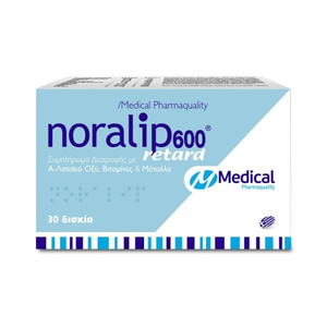 Noralip 600 Retard X 30tabs