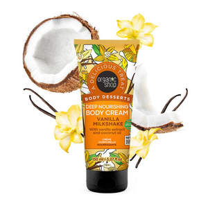 Organic Shop Body Desserts Βαθιά Ενυδατικό Body Cream Vanilla Milkshake 150ml