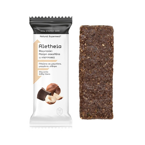 Raw Energy Bar Φουντούκι & Μαύρη Σοκολάτα 50g