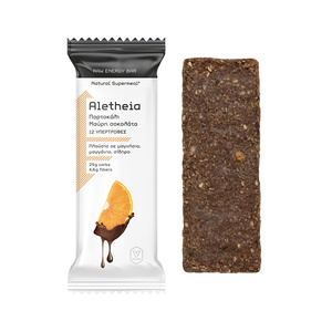 Raw Energy Bar Πορτοκάλι & Μαύρη Σοκολάτα 50g