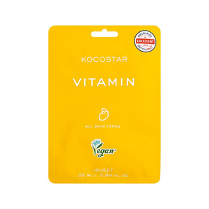 Vitamin Face Mask Εμποτισμένη Μάσκα Αναζωογόνησης 1τμχ