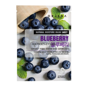 Natural Moisture Mask Sheet Blueberry 23ml