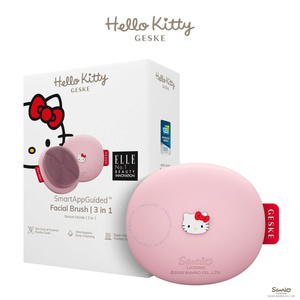 Facial Brush Hello Kitty Pink 3 in 1