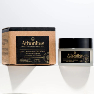 Gold Chronos Age Renewal Velvet Face Cream Φυσική Αντιγηραντική Κρέμα Προσώπου Και Λαιμού Για Ξηρό/Πολύ Ξηρό Δέρμα 50ml