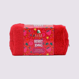 Berry Xmas Bag Αφρόλουτρο 250ml & Κρέμα Σώματος 100ml & Mist Μαλλιών-Προσώπου 100ml