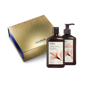 Promo Mineral Botanic Duo X-Mas Pack Κρεμώδες Αφρόλουτρο 500ml & Body Lotion Λοσιόν Σώματος 500ml 1set